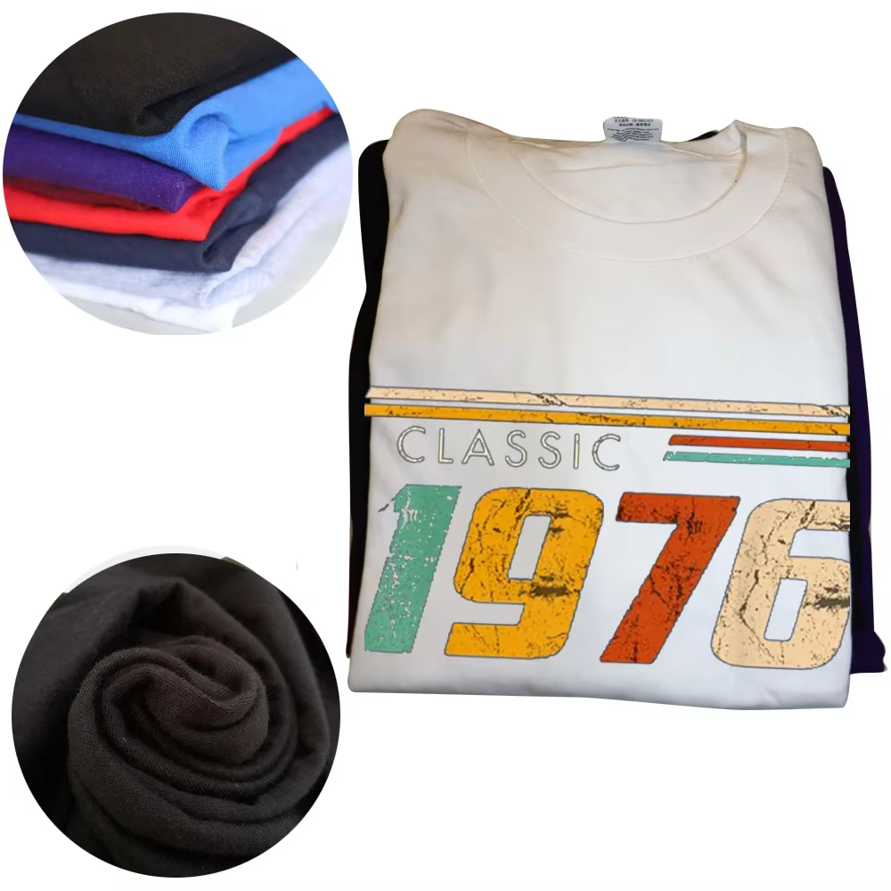 Drôle 48th classique 1976 Original t-shirts été graphique coton Streetwear à manches courtes cadeaux d'anniversaire T-shirt hommes vêtements