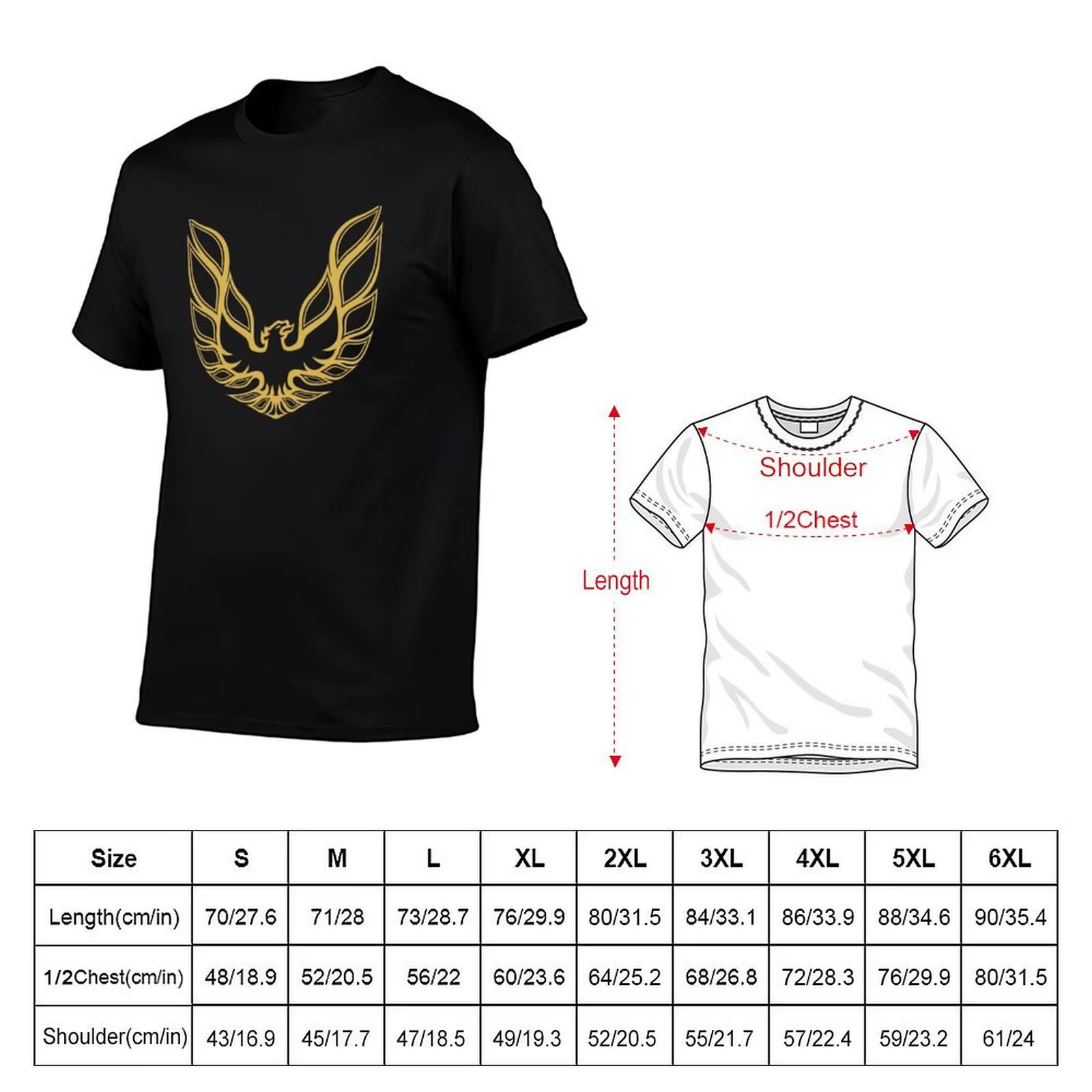 Logo Trans AM T-Shirt t-shirts pour homme graphique drôle