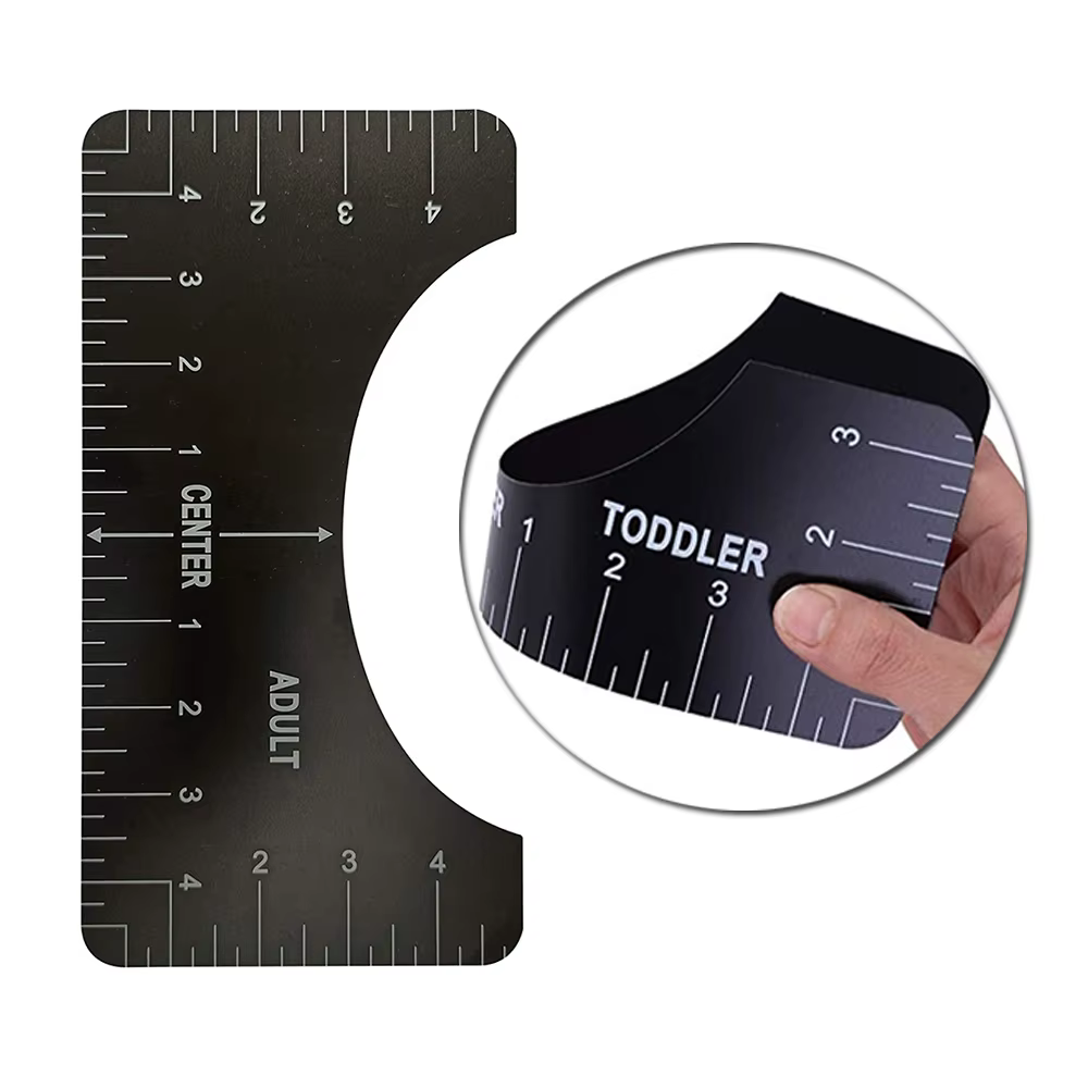 Règle de guidage de T-Shirt