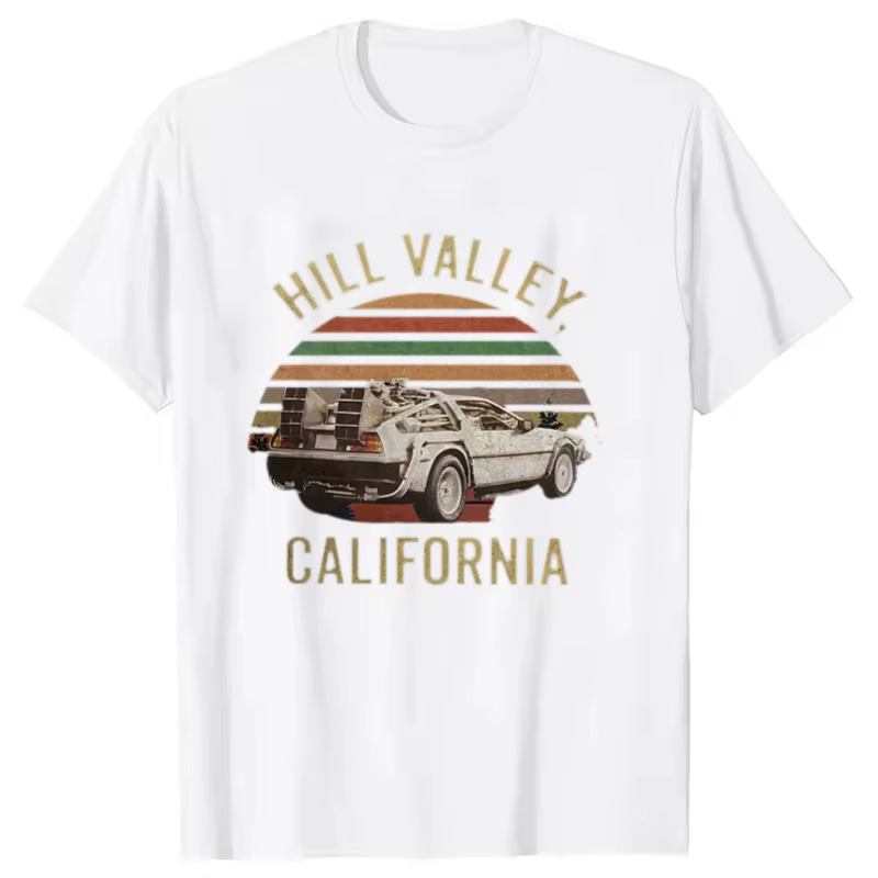 Hill Valley T-shirt, chemise retour vers le futur