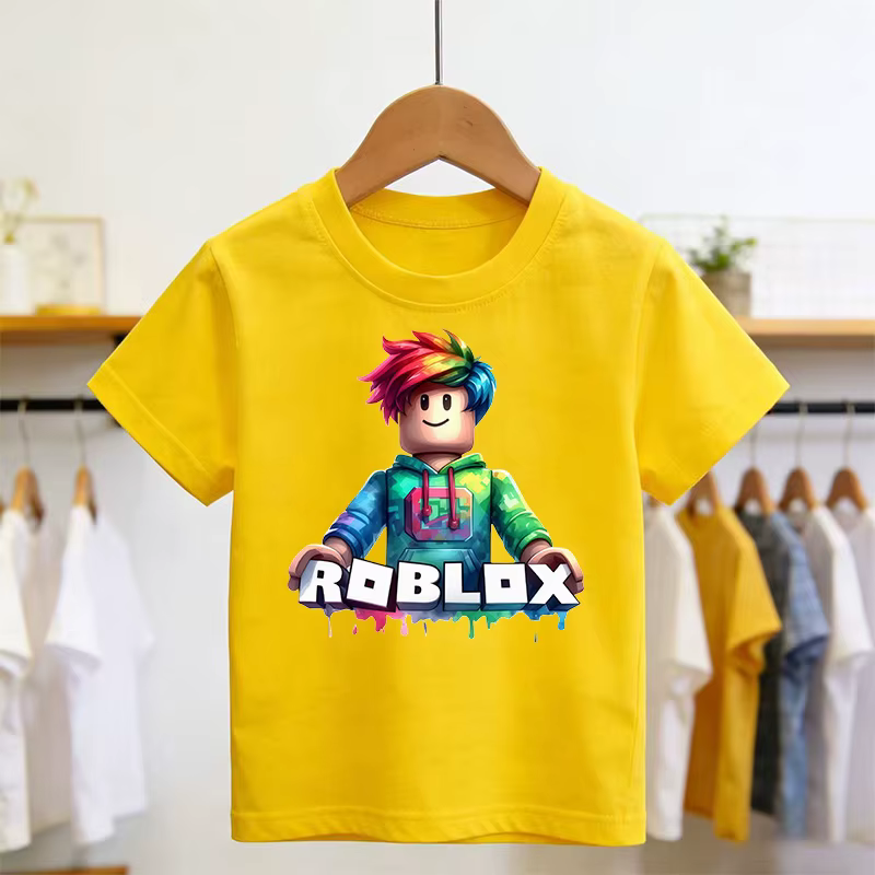 Roblox T-shirt été mode haut à manches courtes