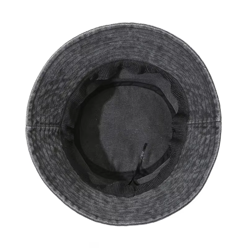 Casquette Bob en Coton Lavé Brodé Ours Polaire Personnalisable pour Hommes et Femmes – Protection Solaire Vintage Réglable pour Extérieur et Plage