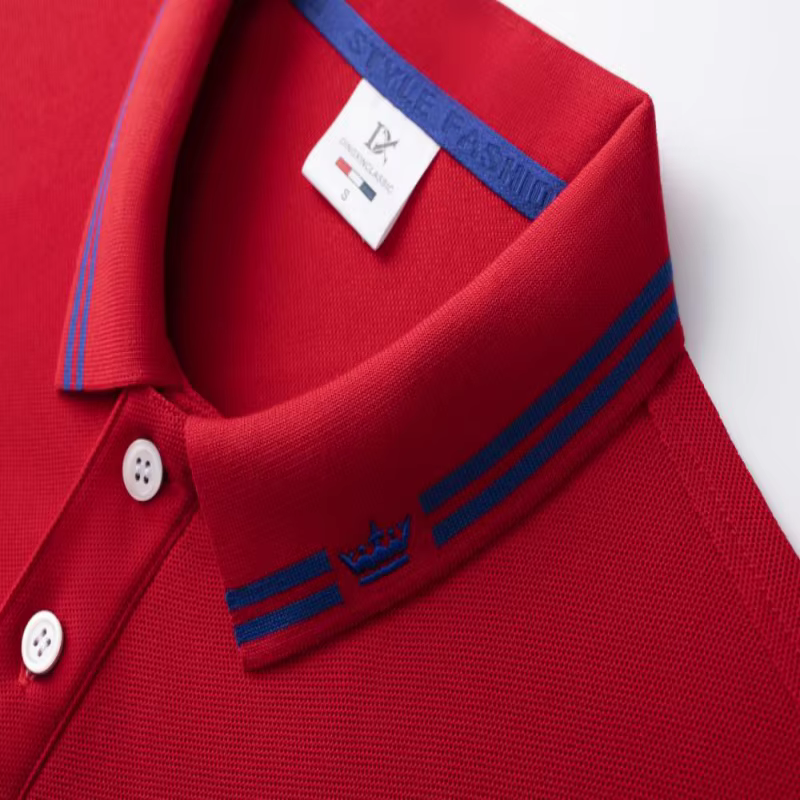 T - shirt Casual en coton personnalisé polo d'été chemise logo imprimé