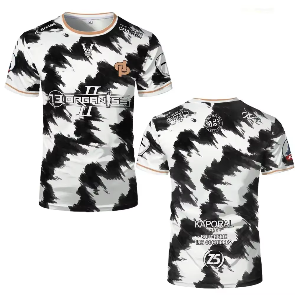 Nouveau T-shirt avec impression intégrale de JUL Marseille Rap 13