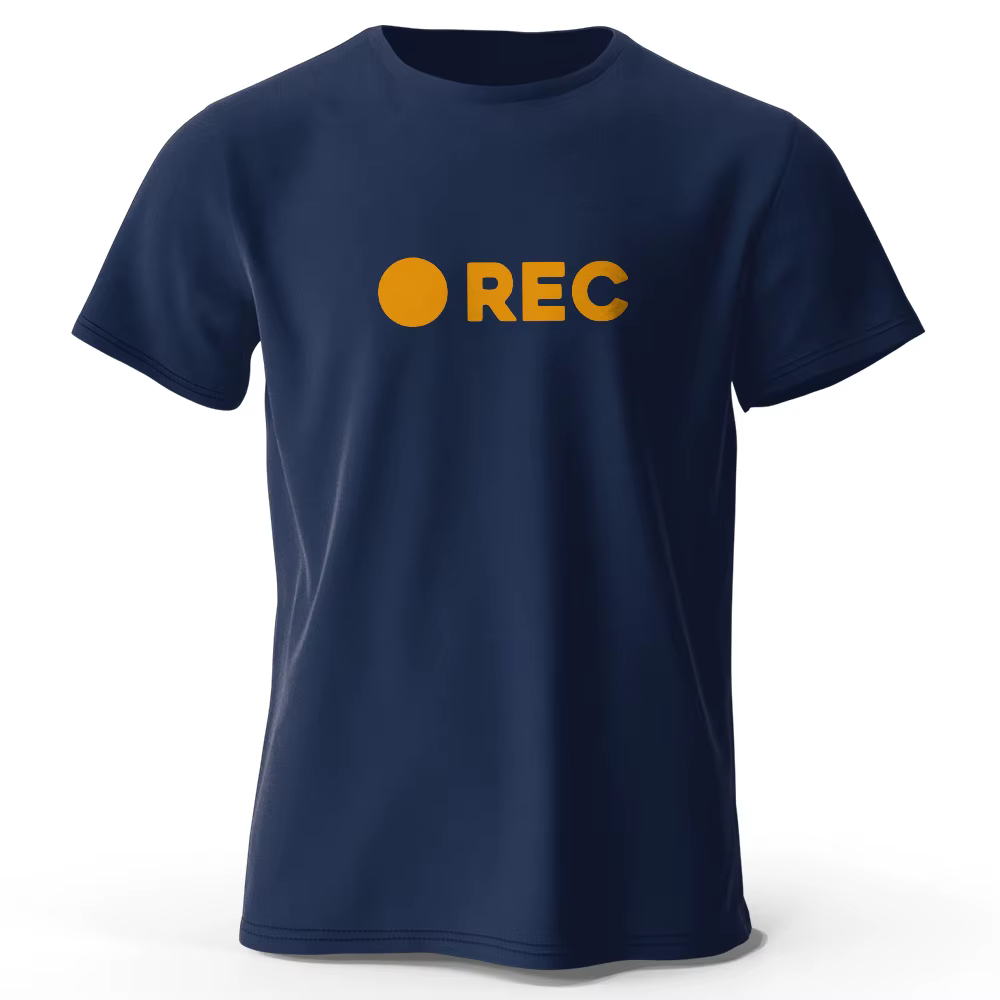 REC imprimé essentiel garde-robe 100% coton T-Shirt