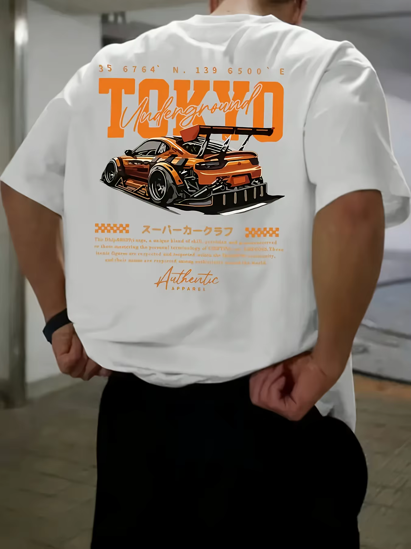 T-shirt pour homme élégant inspiré du JDM