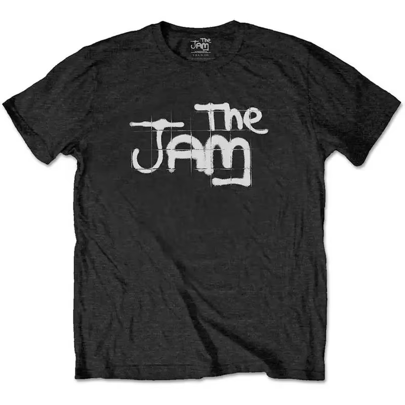 T-shirt noir avec logo The Jam Spray