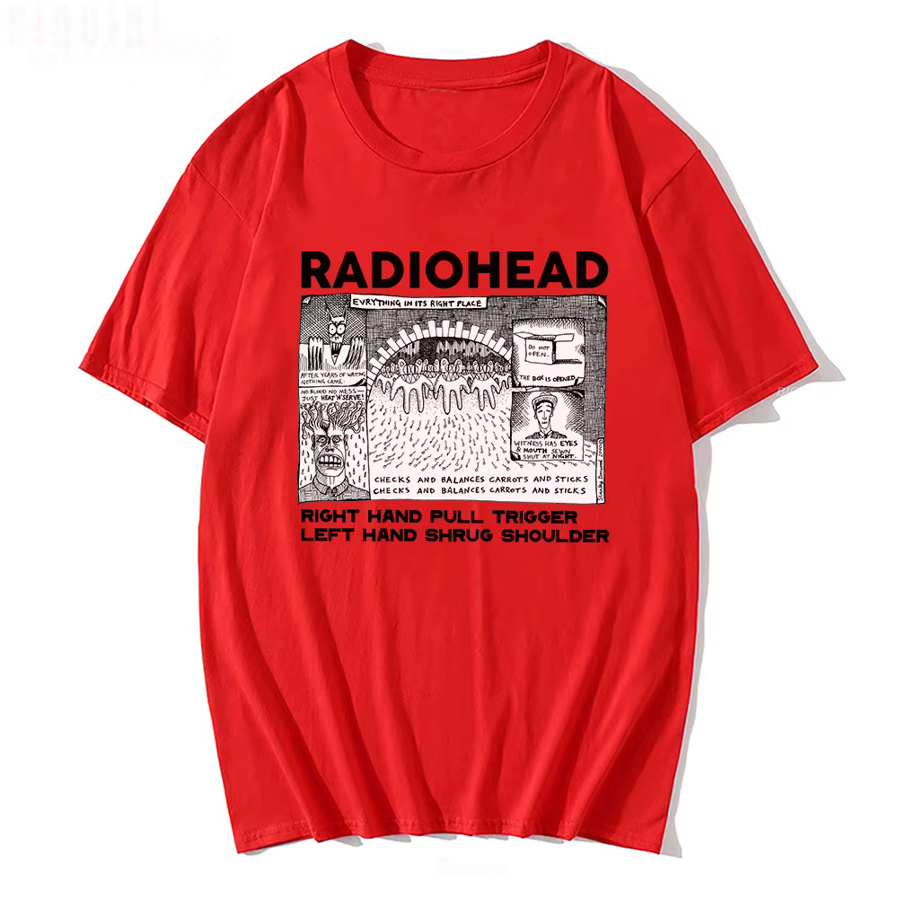 T-shirt humoristique rétro imprimé pour homme