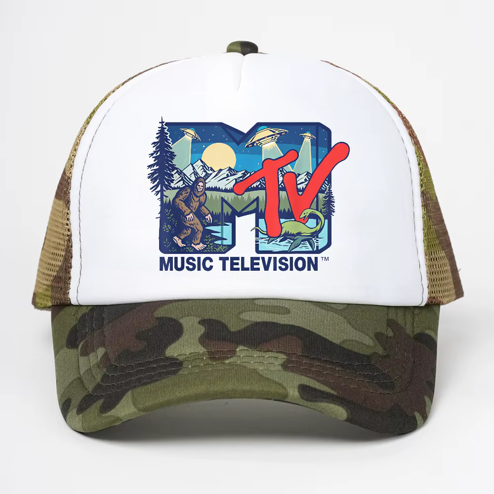 Casquette de baseball unisexe Rock Hip Hop Tv