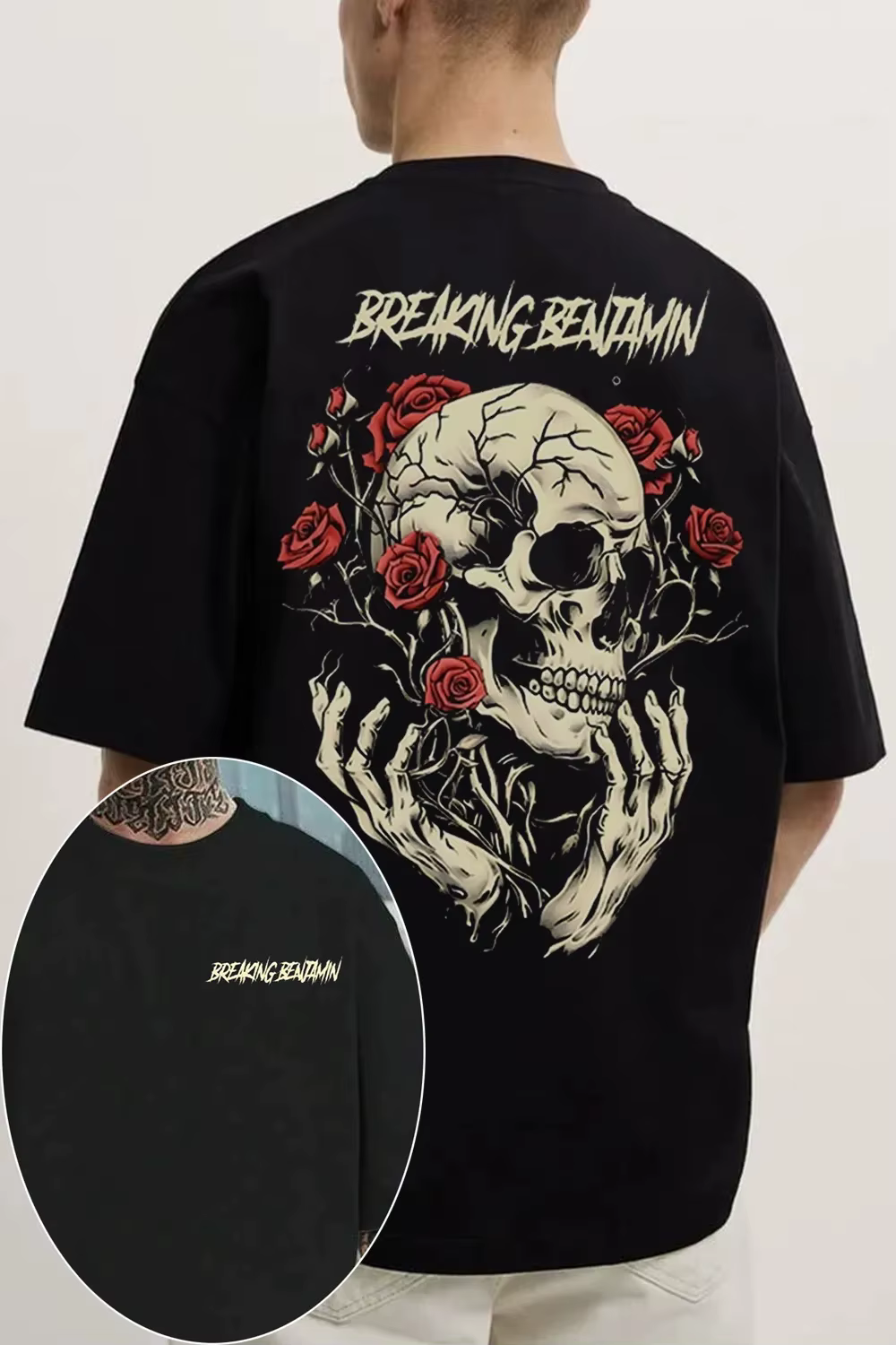Breaking Benjamin TShirt T-shirt en coton pour hommes et femmes