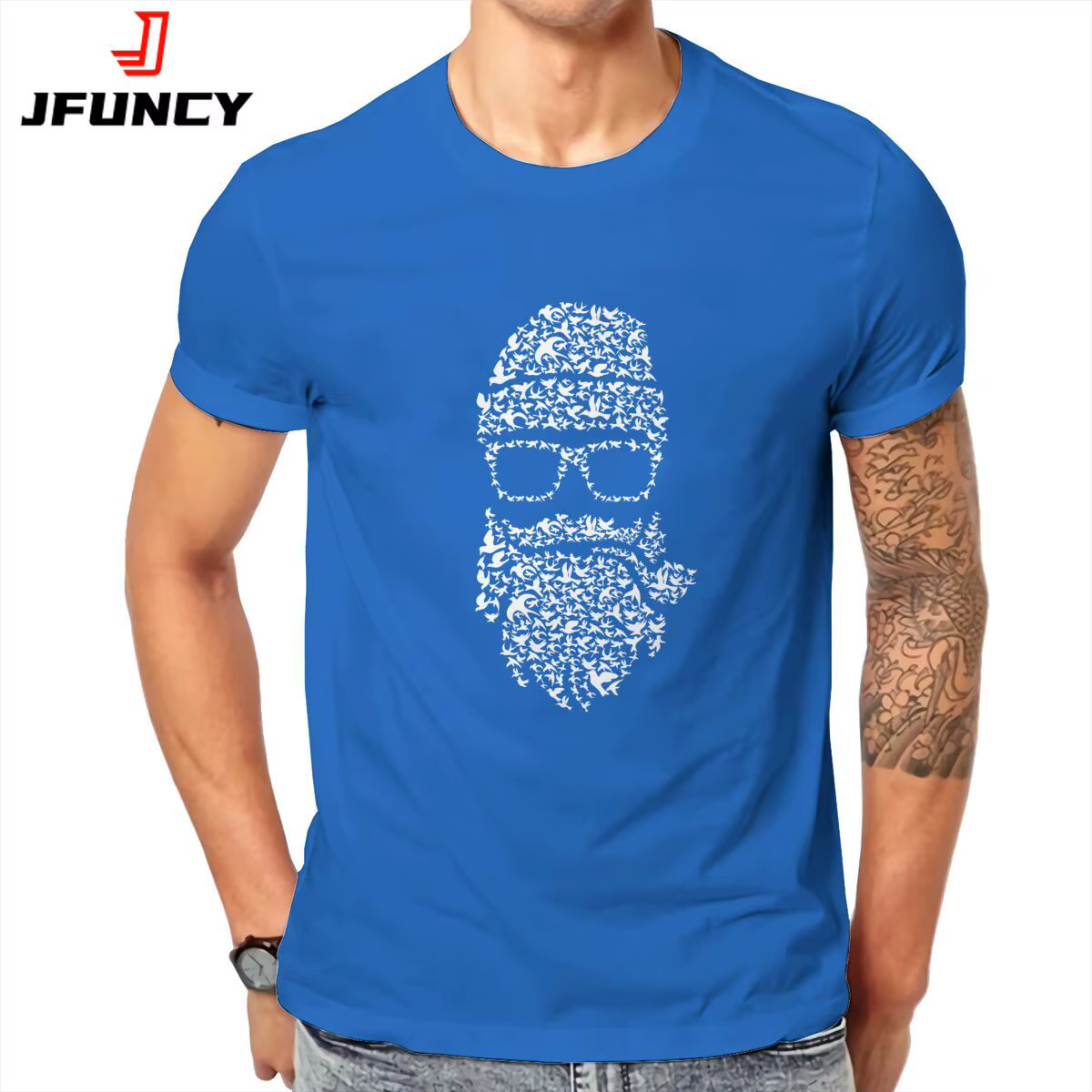 T-shirt graphique à manches courtes pour hommes