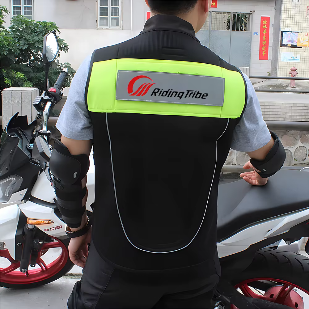 Gilet réfléchissant de moto pour hommes