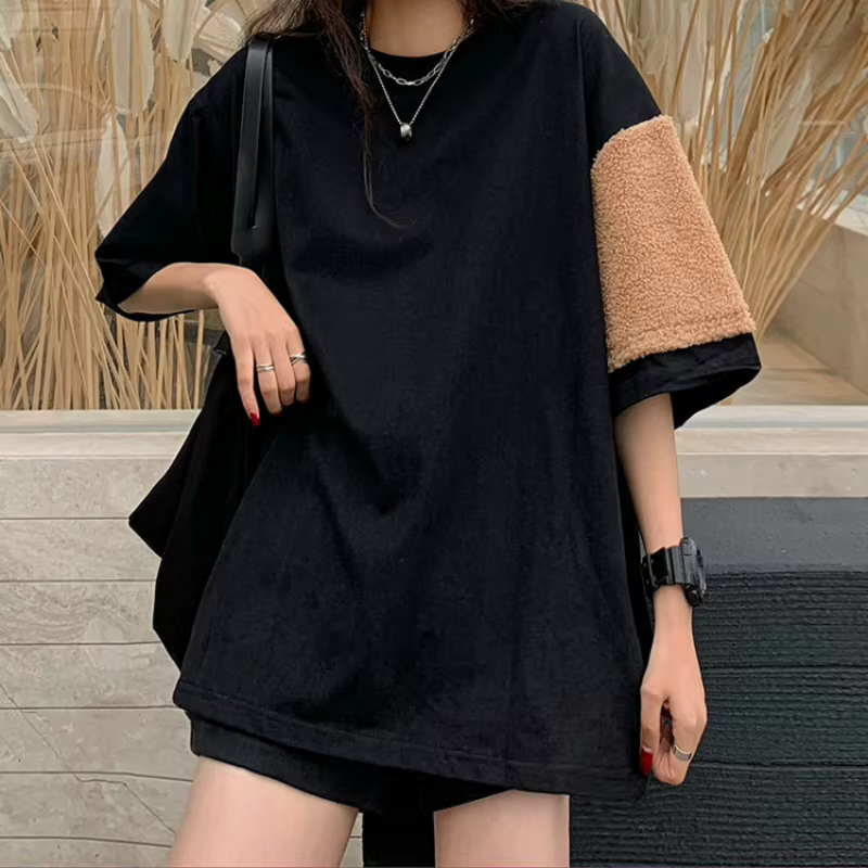 T-shirt à demi-manches pour femme