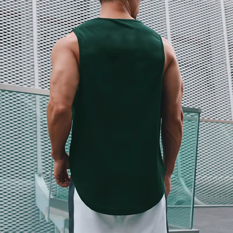 Hauts pour hommes débardeurs et camisoles vêtements de basket-ball débardeur musculation maille T-shirt de gymnastique