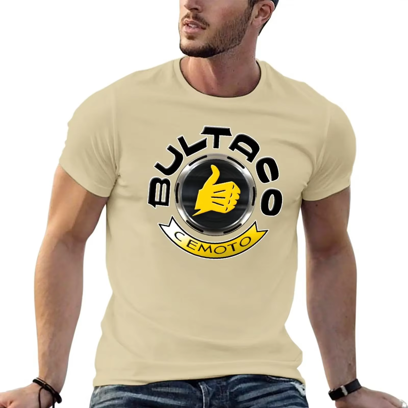T-shirt classique streetwear pour hommes
