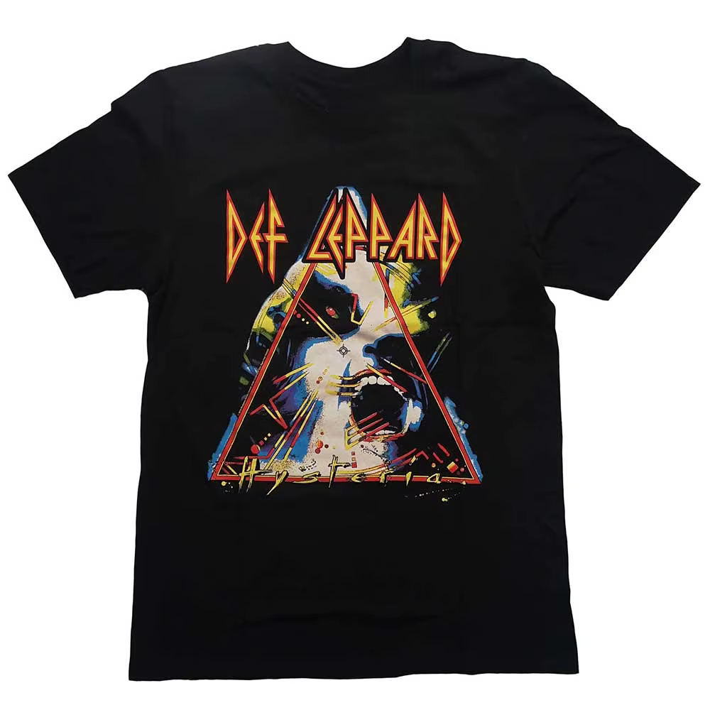 T-Shirt classique Triangle Def Leppard Band