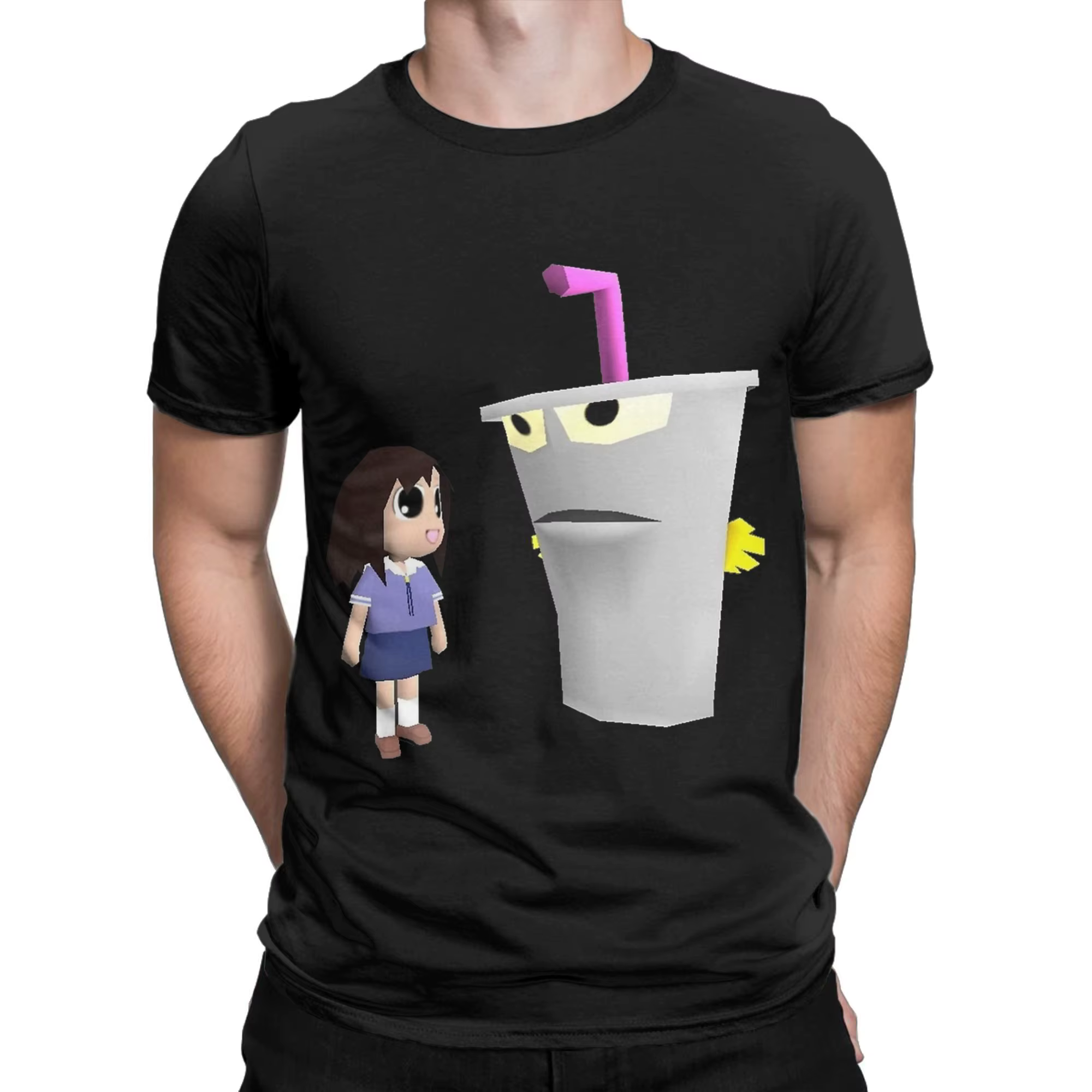 Ayumu Osaka Azumanga Daioh t-shirt été coton T-Shirts pour hommes loisirs motif