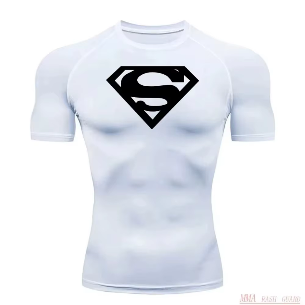 T-shirt de compression sportif pour homme