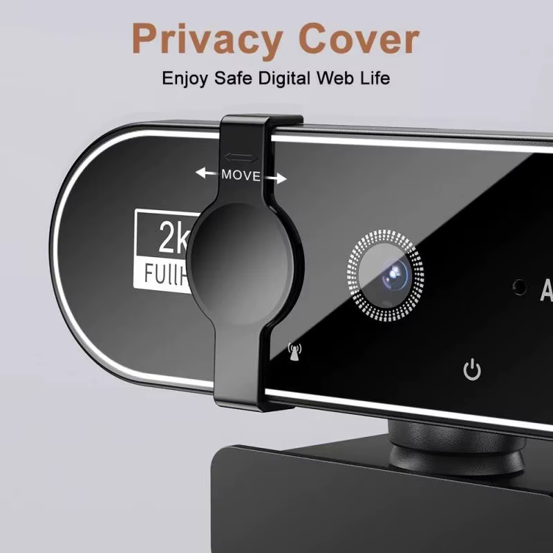 Webcams 4K USB caméra Web avec Microphone Autofocus 2K