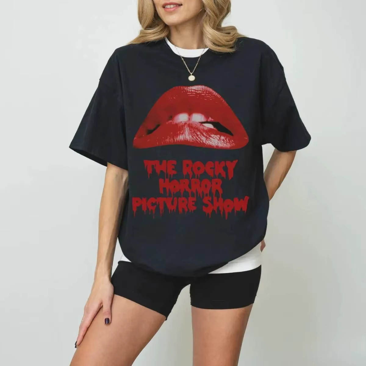 Rétro Rocky horreur image spectacle chemise Frank N Furter