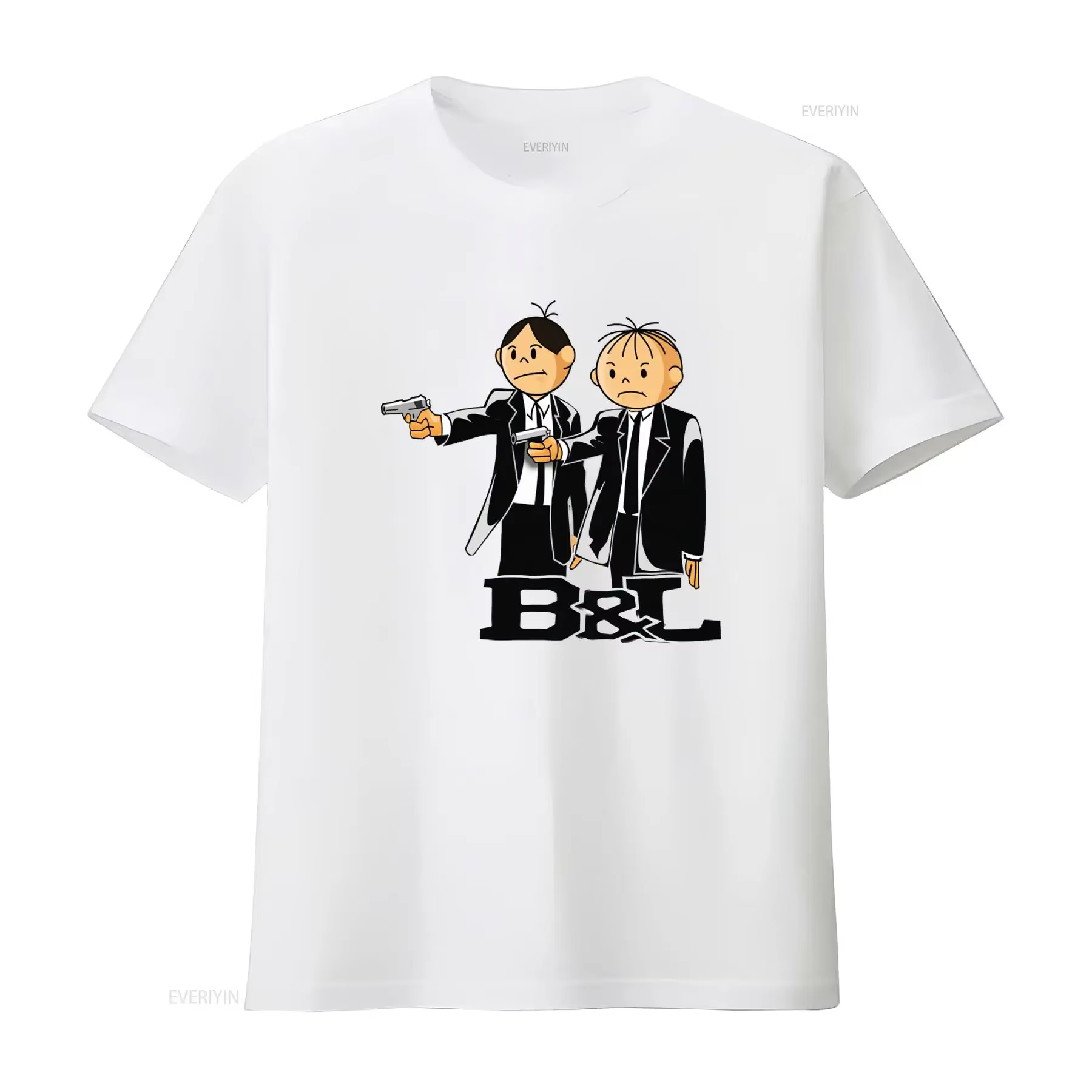 T-shirt de dessin animé Bolek et Lolek pour hommes