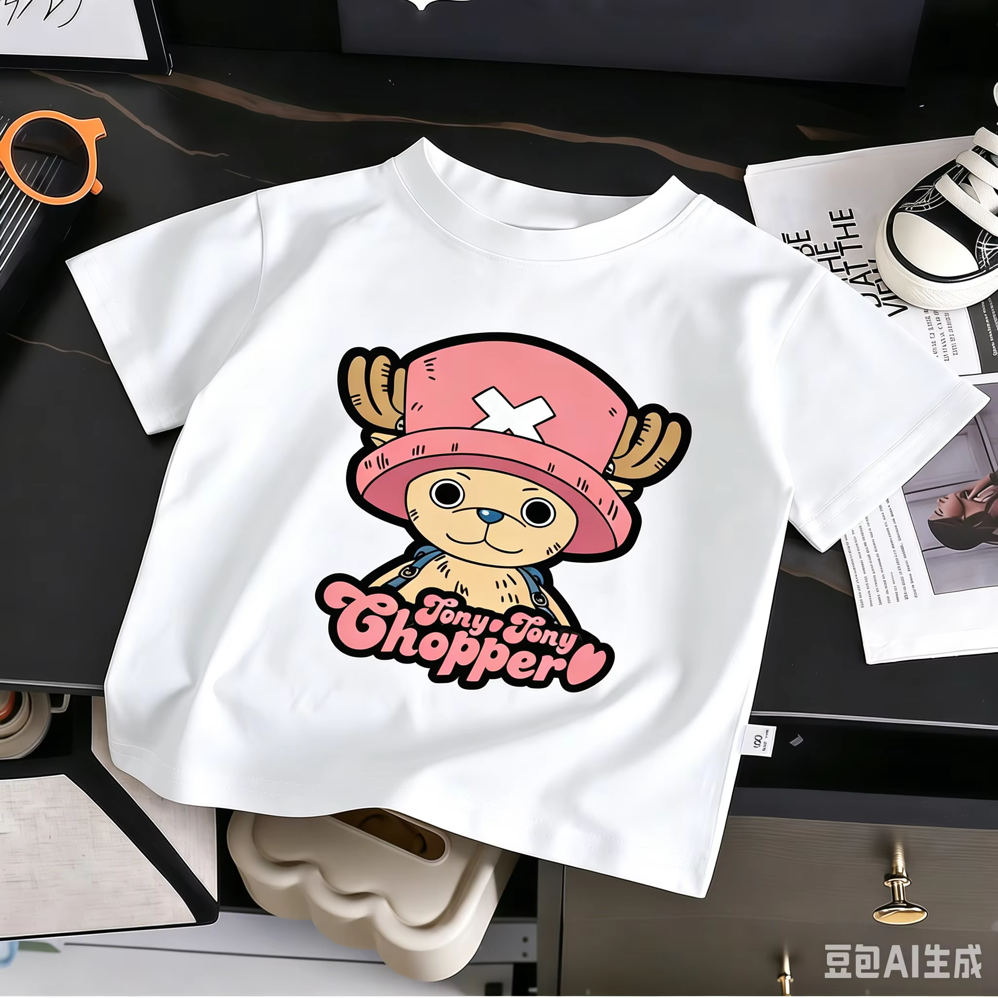 T-shirt imprimé Tony Tony Chopper pour enfants