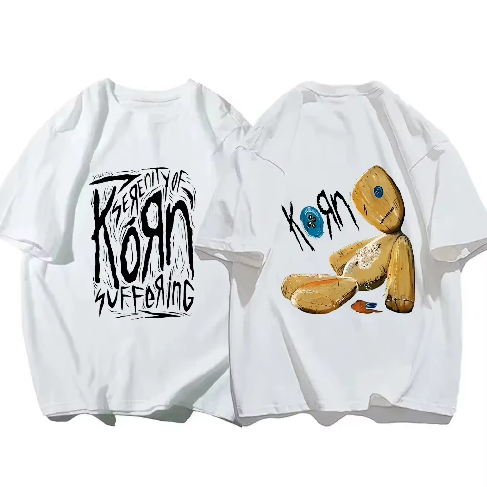 Korn Rock Band T-Shirt imprimé
