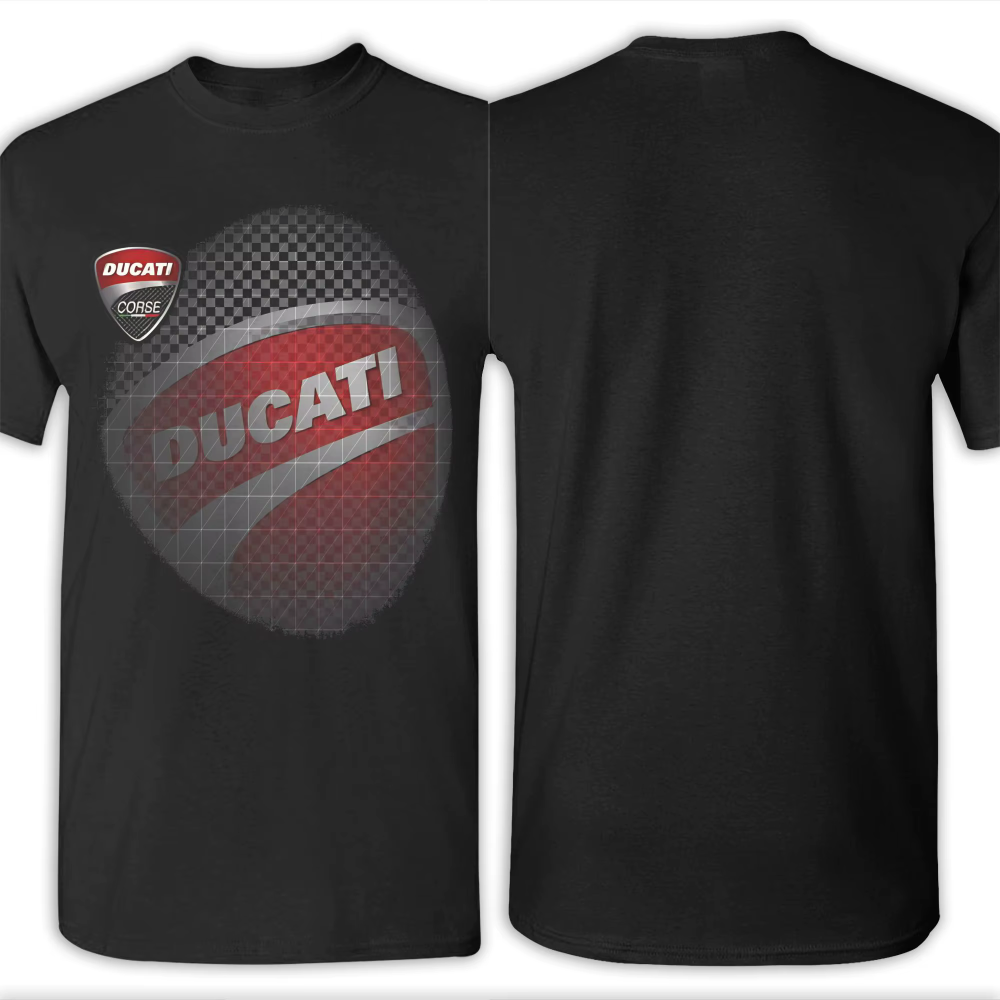 T-shirt classique en coton 100% avec graphique amusant, D-Ducatis, pour hommes