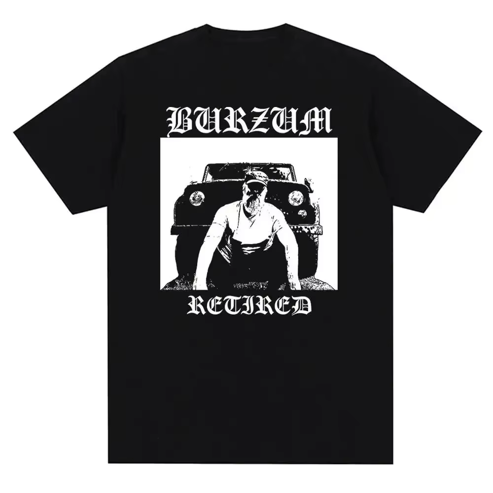 Burzum Blow The Trumpet T-shirts polyvalents en coton