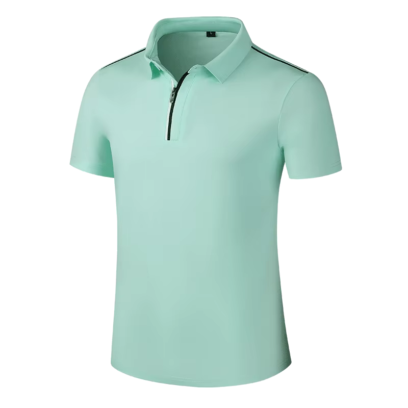 Polo à manches courtes et col rabattu pour homme
