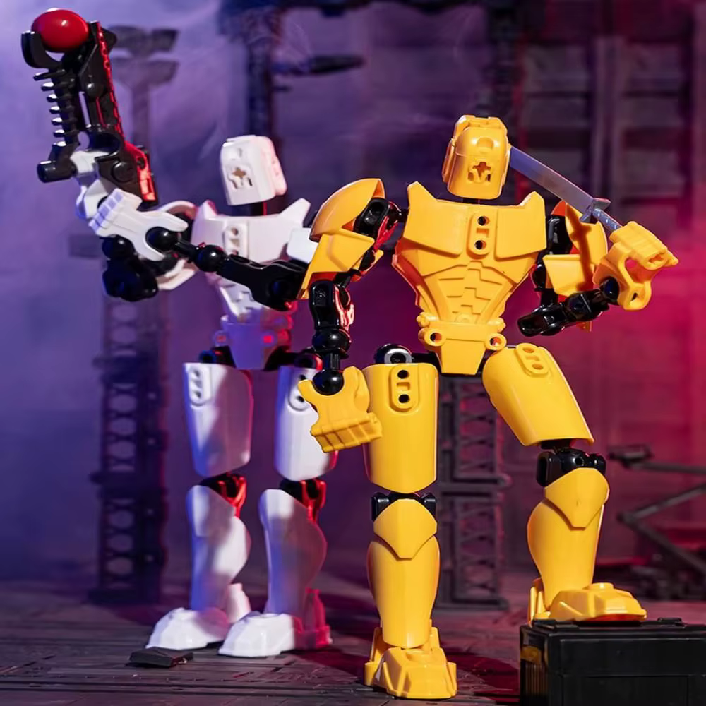 Figurine articulée Titan T13 imprimée en 3D pour les amateurs de jeux