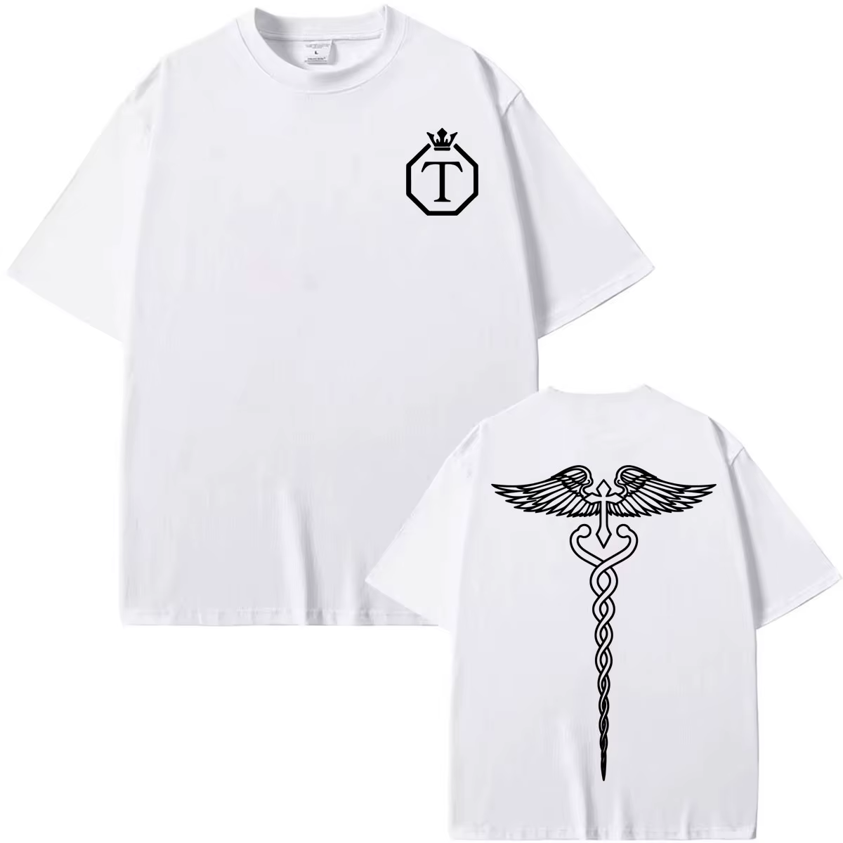 El Matador Ilia Topuria T-shirt imprimé tatouage pour hommes et femmes