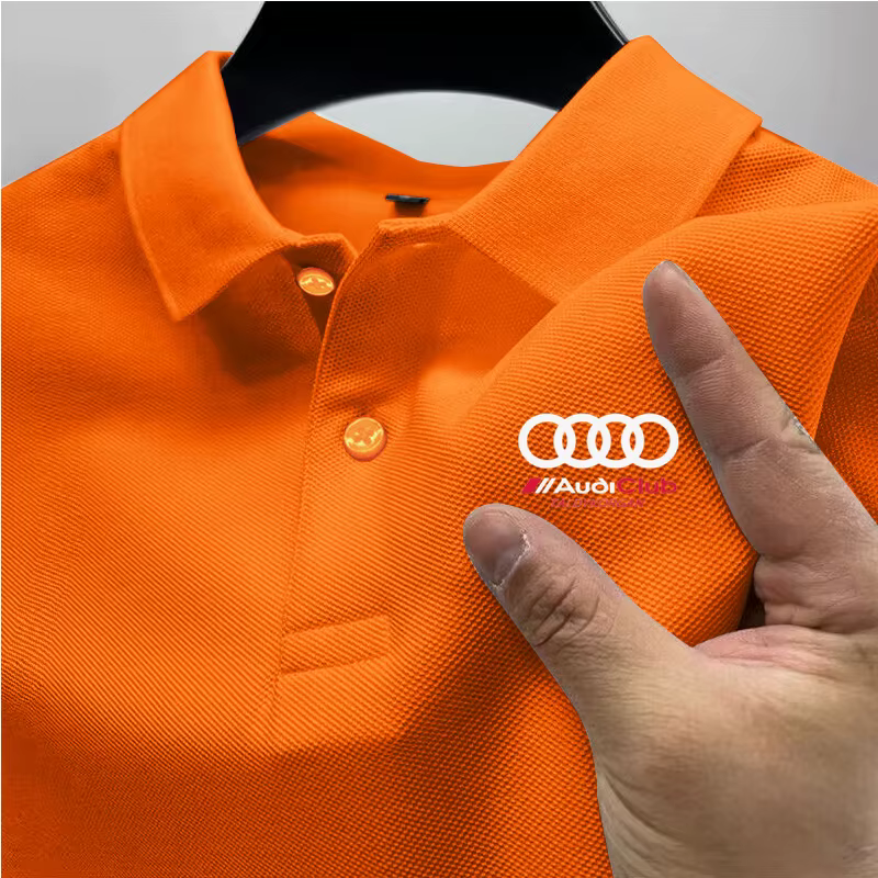 Polo Audi : Vêtement de course moto simple et tendance