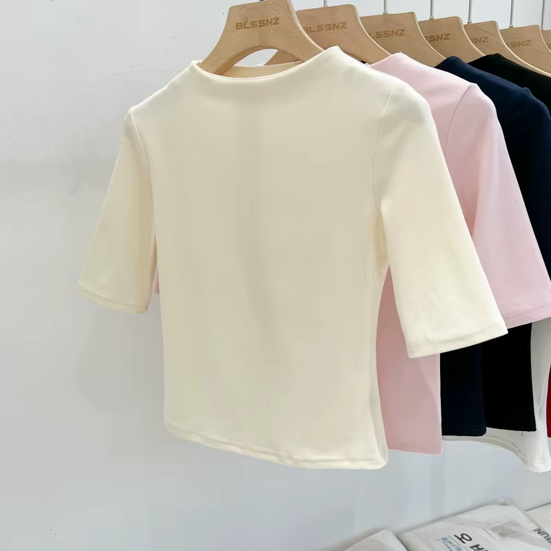 Zjaiss T-shirt d'été pour femme