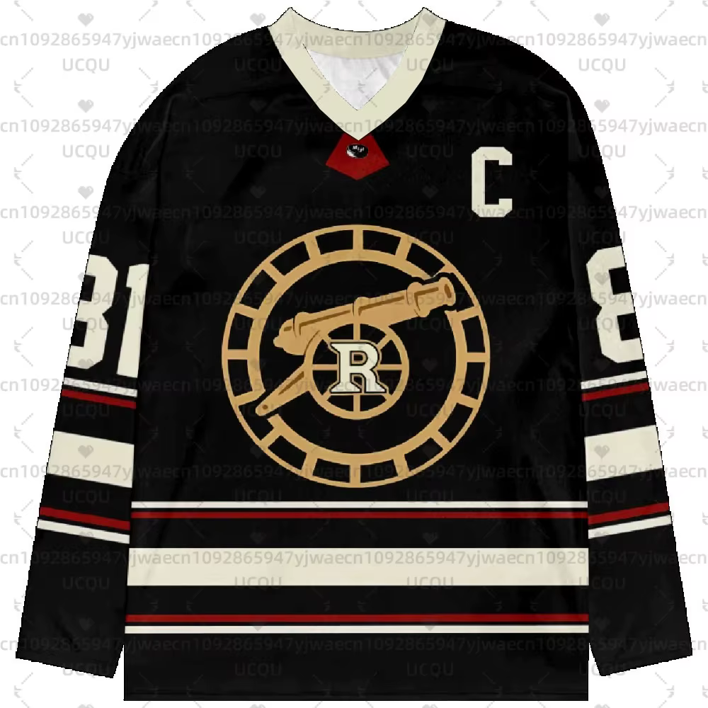 Nouveau maillot de Hockey de rénov chauffé manches longues T-shirt Rozanov HOLLANDER pour hommes et femmes unisexe hauts pulls
