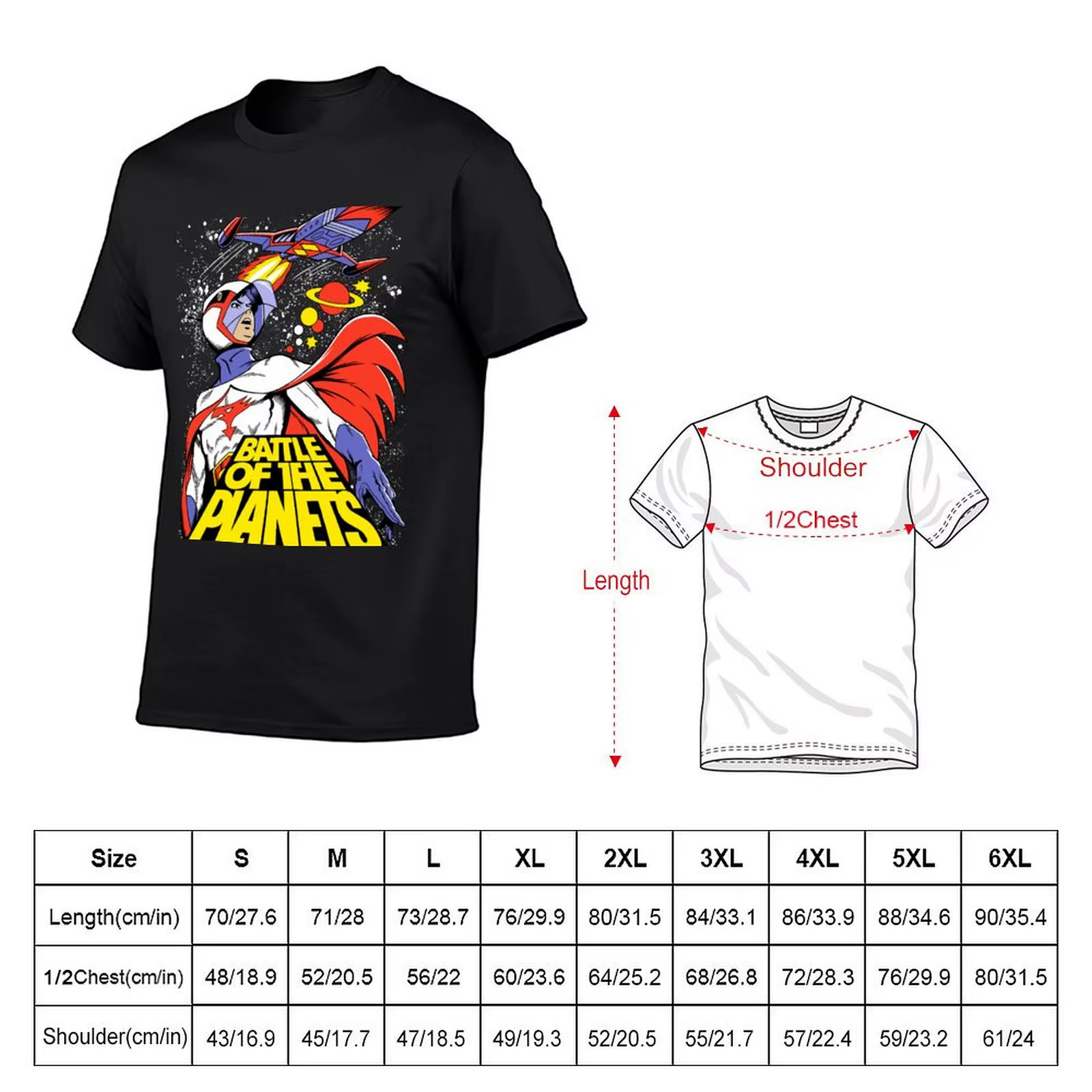 BATELLE DES PLANETES! T-Shirt Blouse sweat hommes t-shirts décontracté élégant