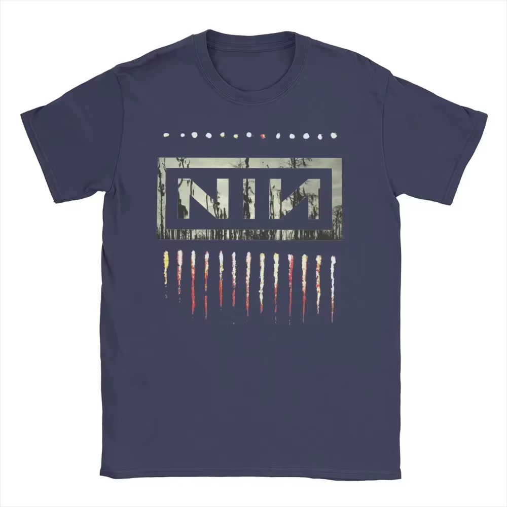 Nine pouces ongles NIN Rock Band vêtements hommes femmes coton T-shirt