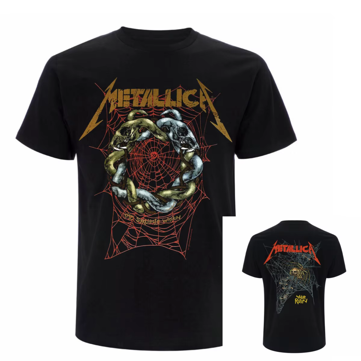 T-shirt décontracté d'été Metallica Metal Up Your Heavy
