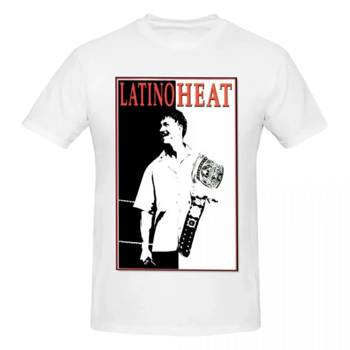 LATINO HEAT musique t-shirt hommes couverture en coton drôle col rond manches courtes 42842