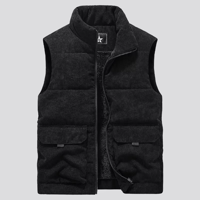Nouveau gilet hommes hiver vestes sans manches