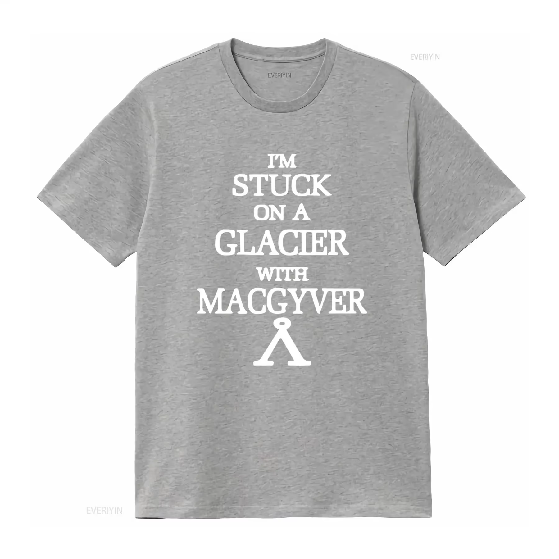 T-shirt Stuck On A Glacier inspiré de Stargate SG1 Macgyver