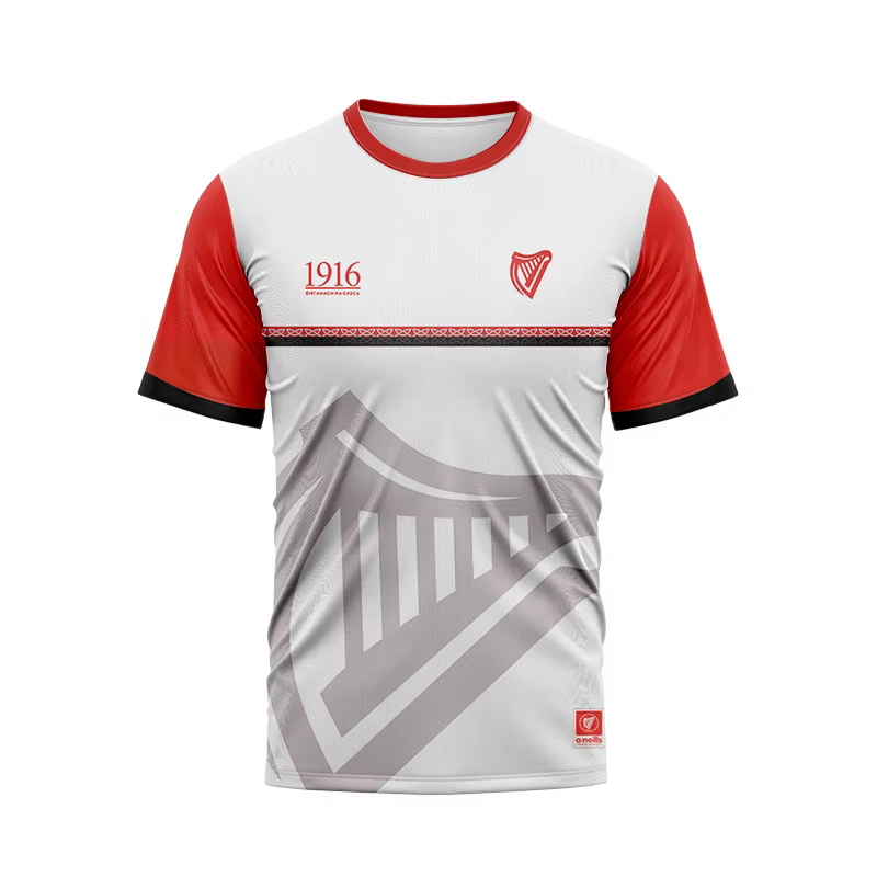 T-shirt de sport à manches courtes avec logo Harmer pour hommes