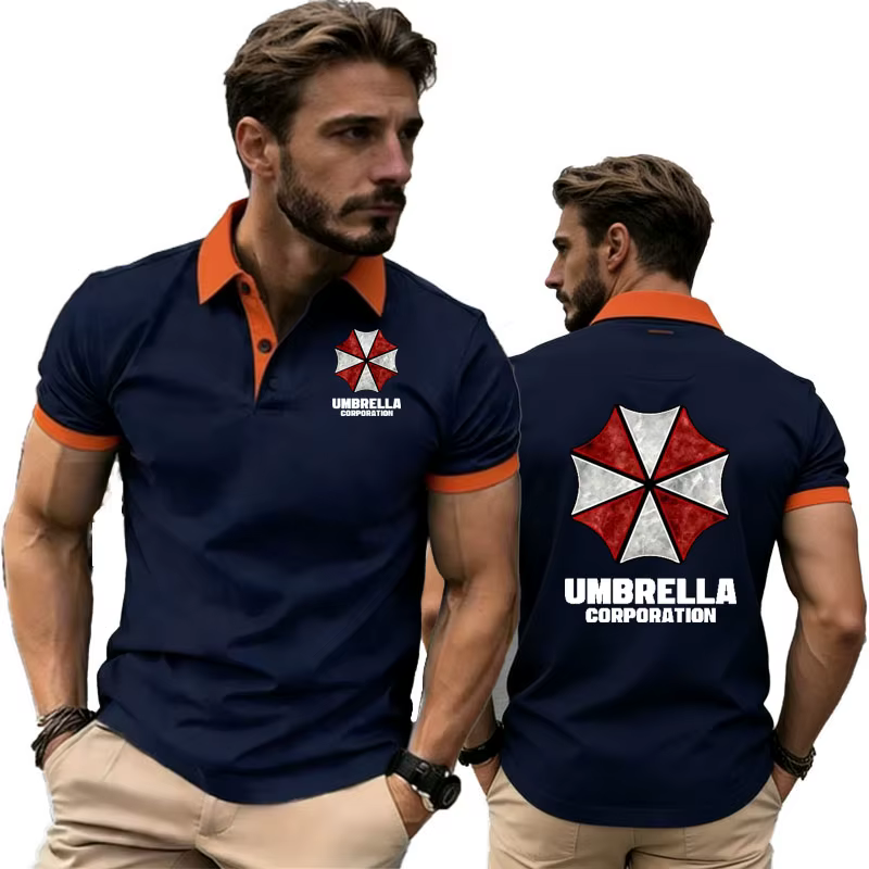 Nouveau polo homme grande taille confortable et absorbant la transpiration