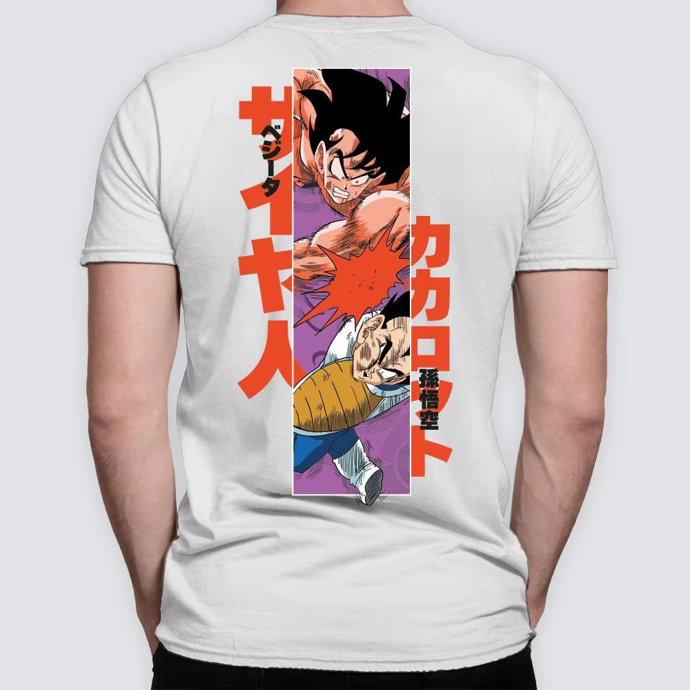 T-shirt Dragon Ball Son Goku imprimé anime japonais