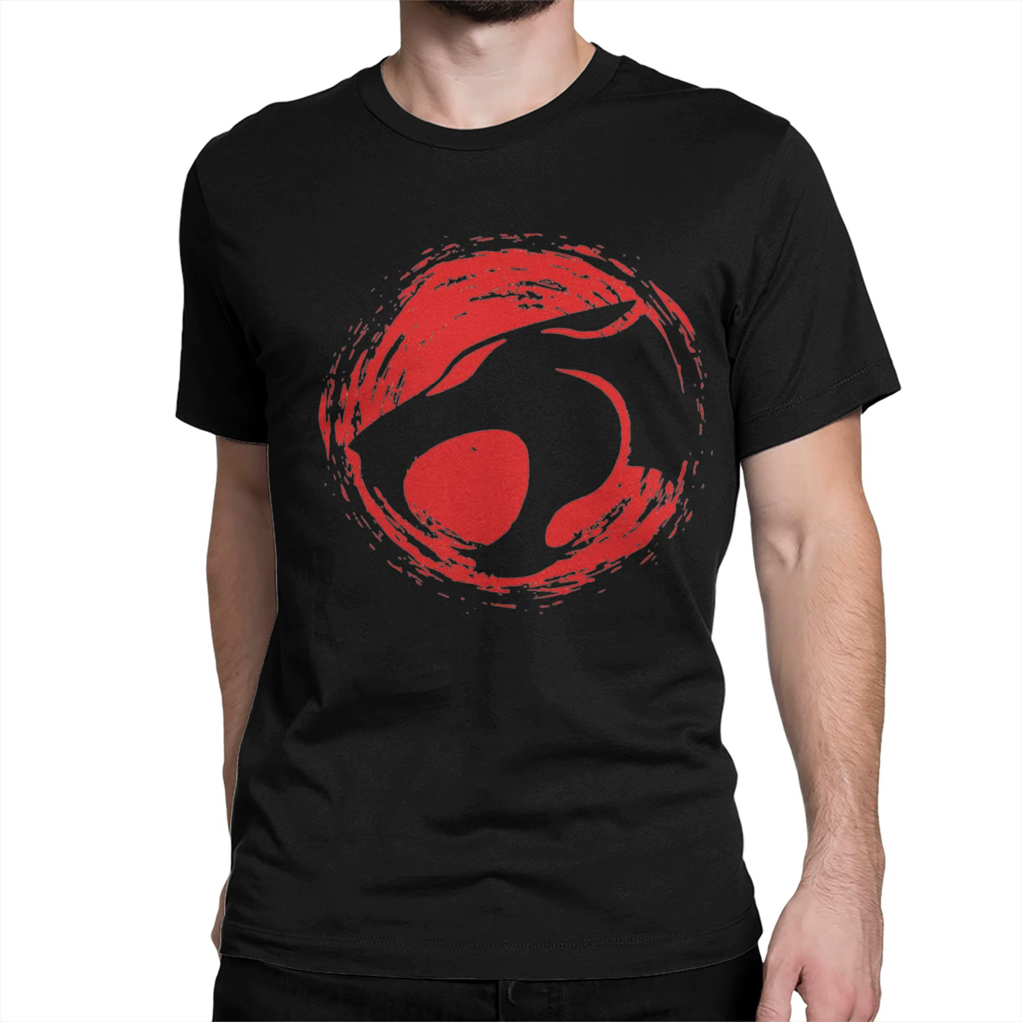 T-shirt avec Logo Thundercats pour hommes et femmes