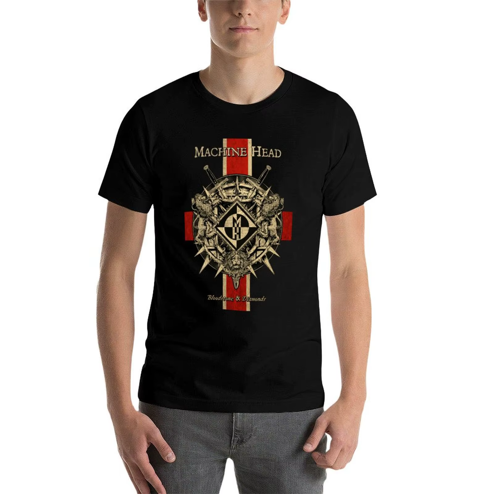 T-shirt Machine Head pour festival et soirée