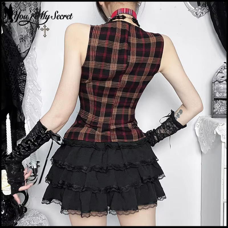 [You're My Secret] Corset gothique ajusté pour femme