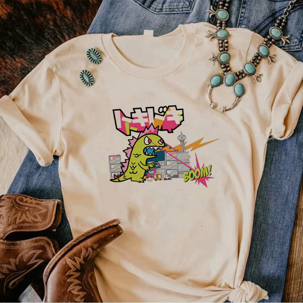 T-shirt dinosaure pour femmes