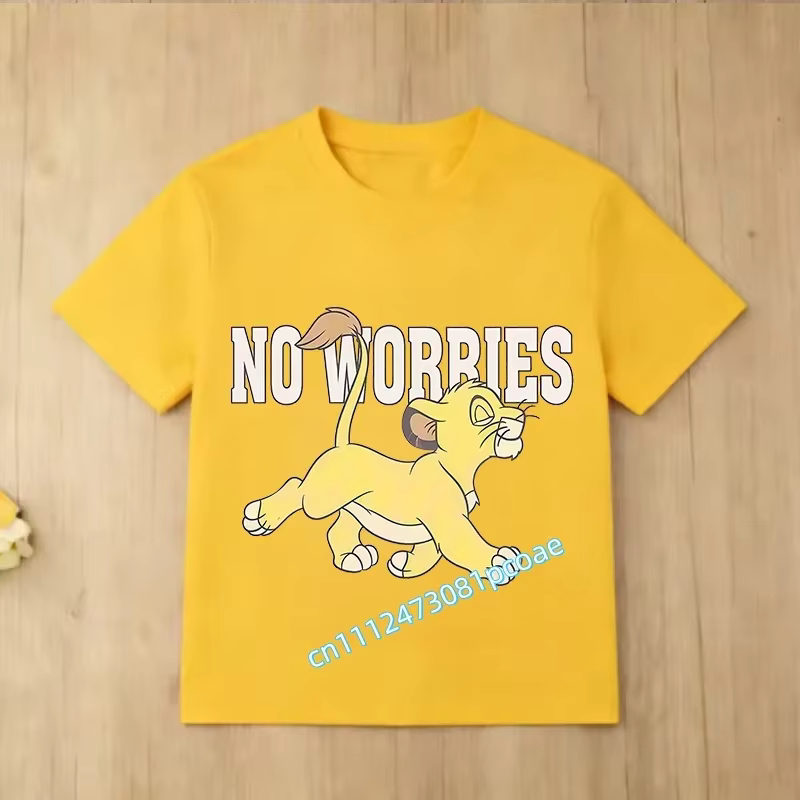 T-shirt Le Roi Lion Simba 2026 pour enfants