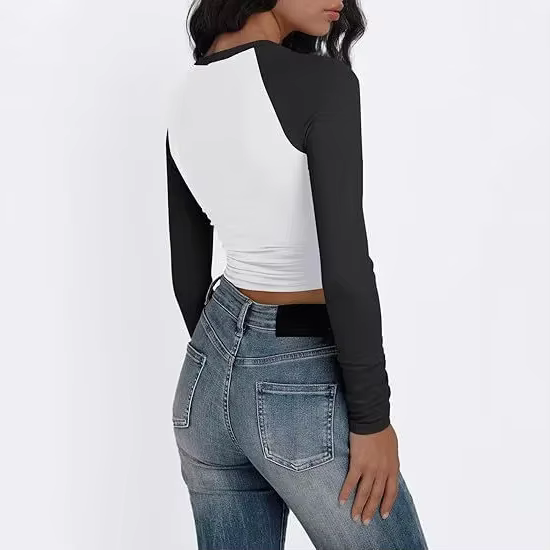 Chemise à manches longues pour femmes